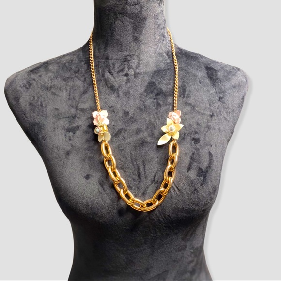 emporio armani rose gold necklace